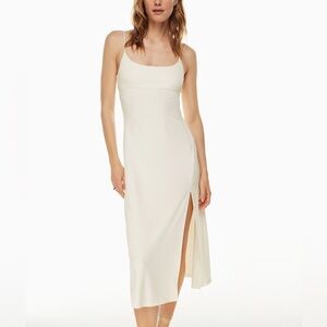 Aritzia Wilfred Dreamweaver dress - light birch - size small